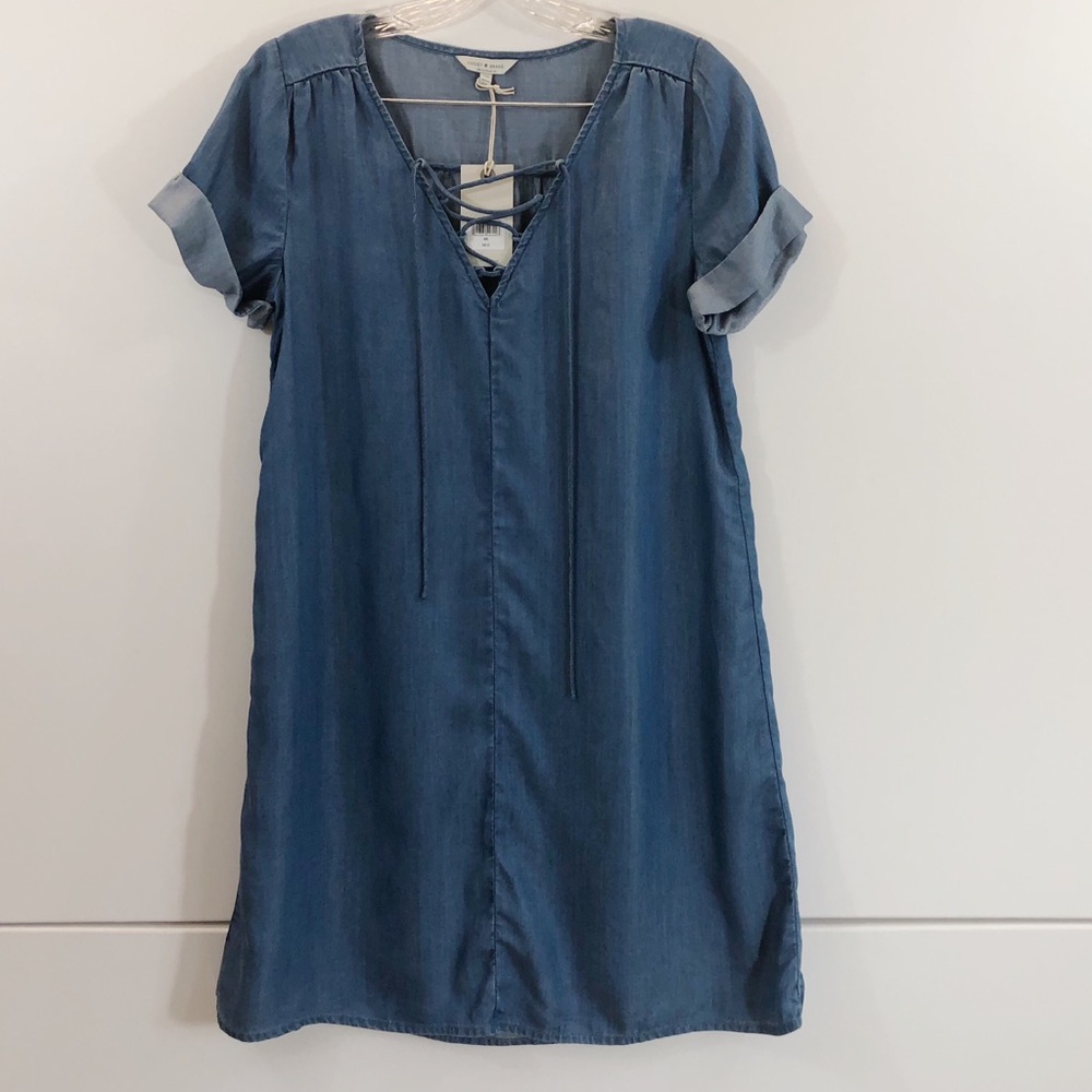 Lucky Brand Laced Tencel Swing Dress || NWT || XS
